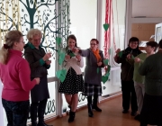 Viešojoje bibliotekoje skaitymo ir dailės terapijos edukacinis užsiėmimas neįgaliesiems „Vydūnas - Lietuvai“1