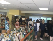 Viešojoje bibliotekoje svečiavosi MRU bibliotekos atstovai1